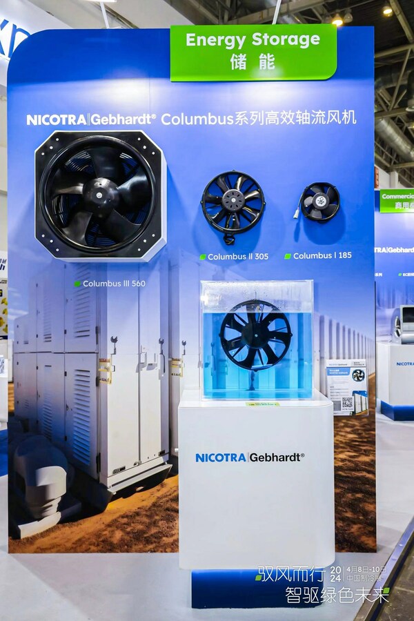 NICOTRA | Gebhardt®  Columbus系列高效轴流风机