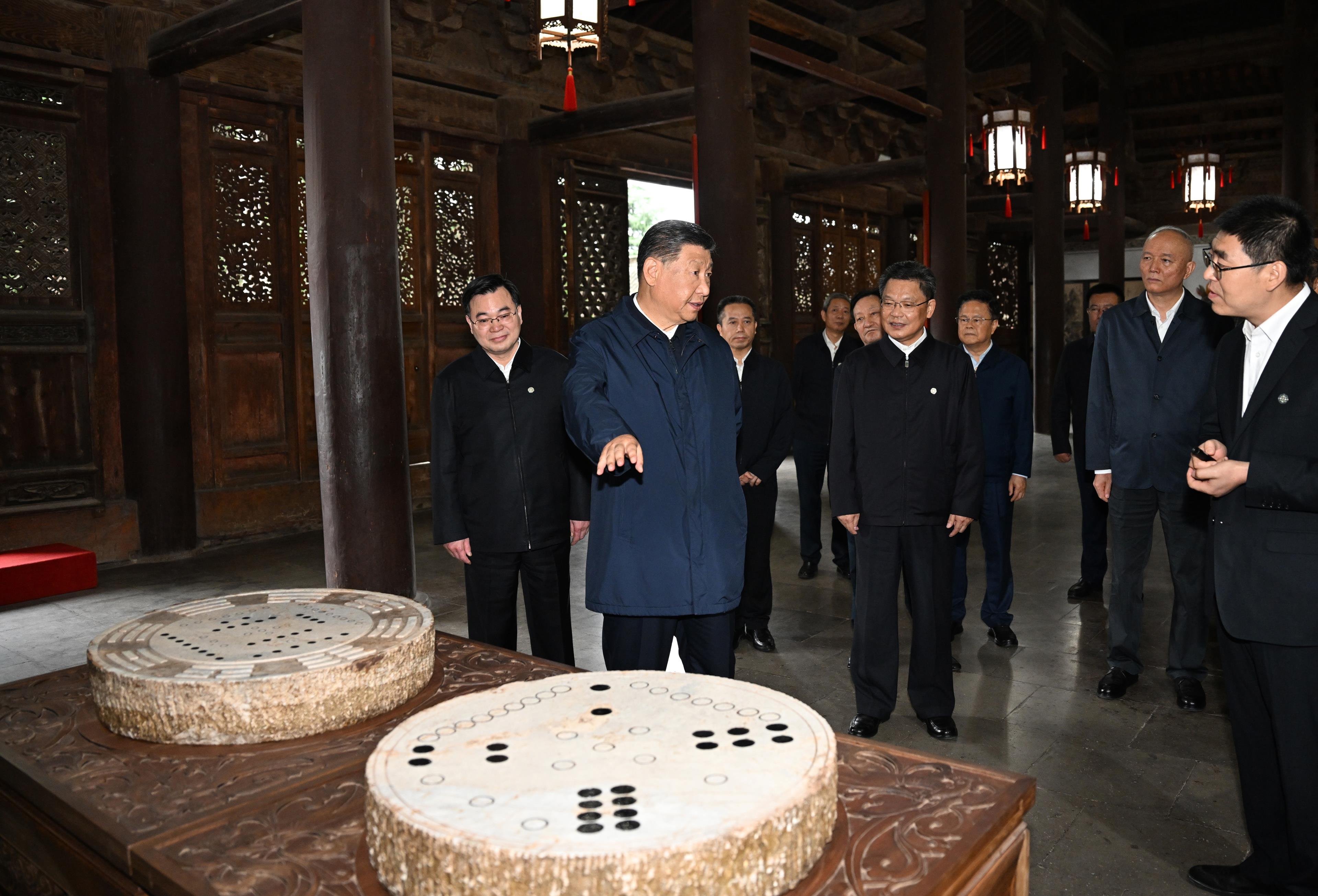 2024年9月10日，习近平总书记在甘肃天水考察了全国重点文物保护单位伏羲庙。